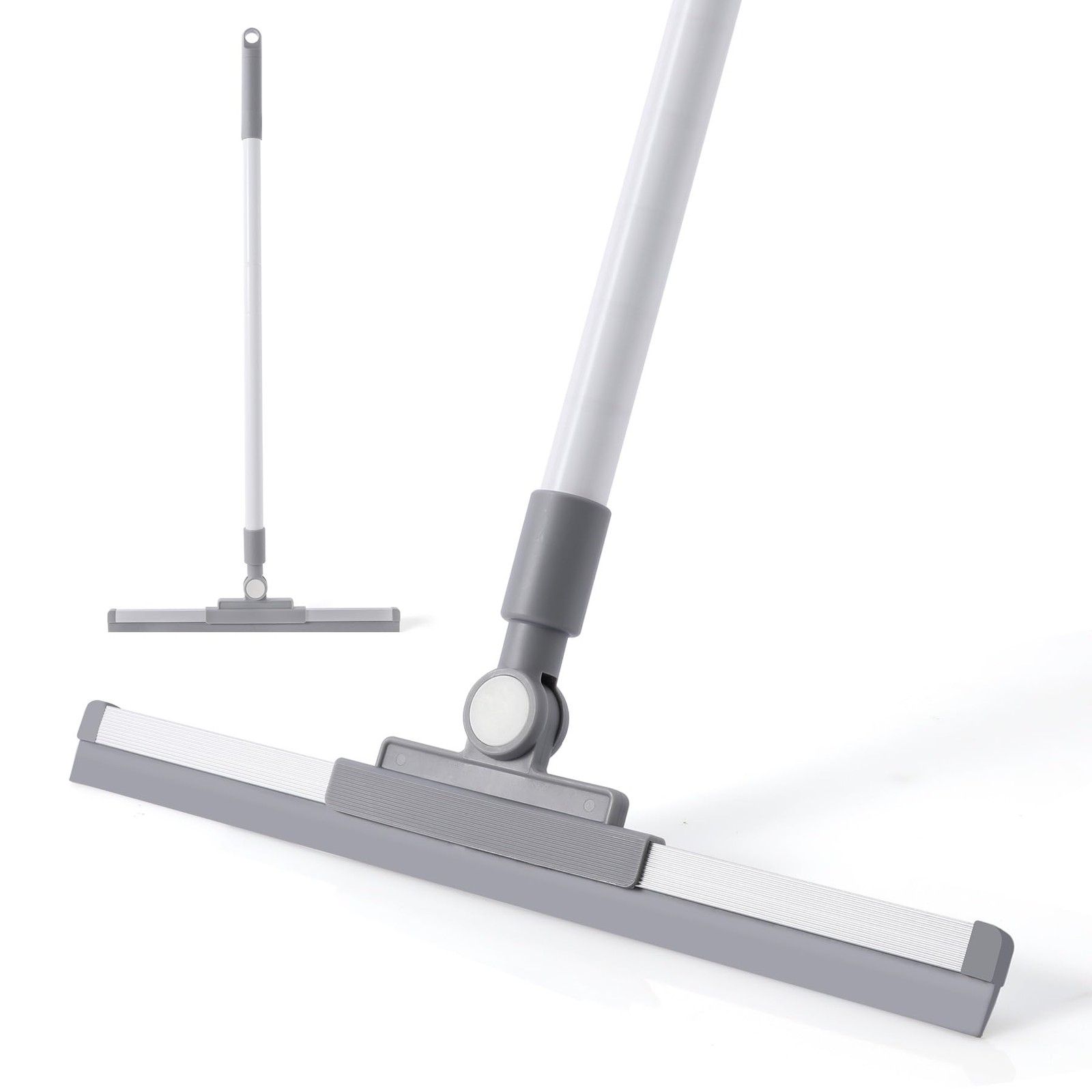 Rubber Floor Squeegee Broom TPR Blade Adjustable Scrubber Squeegee Household …