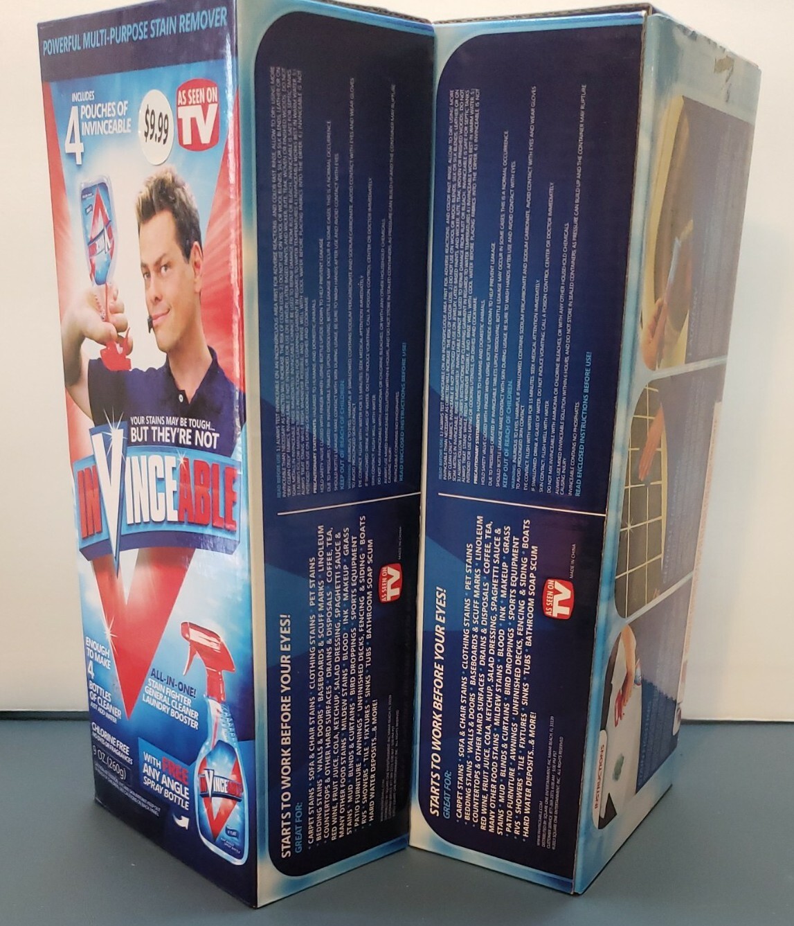As Seen on TV INVINCEABLE All In One Chlorine Free Stain Fighter