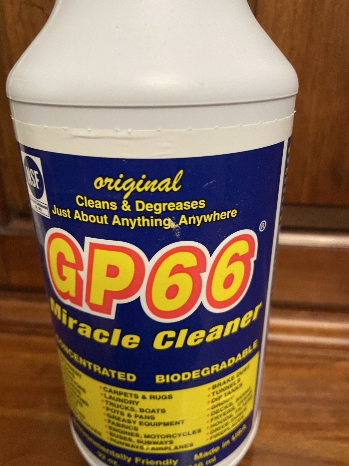 GP66 Concentrated Miracle Cleaner SEALED 32 oz