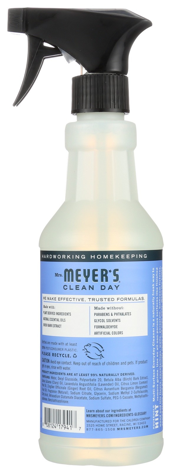 Mrs. Meyer’S Clean Day Everyday Multi-Surface Cleaner 16 Fl Oz Oil 6 Pack