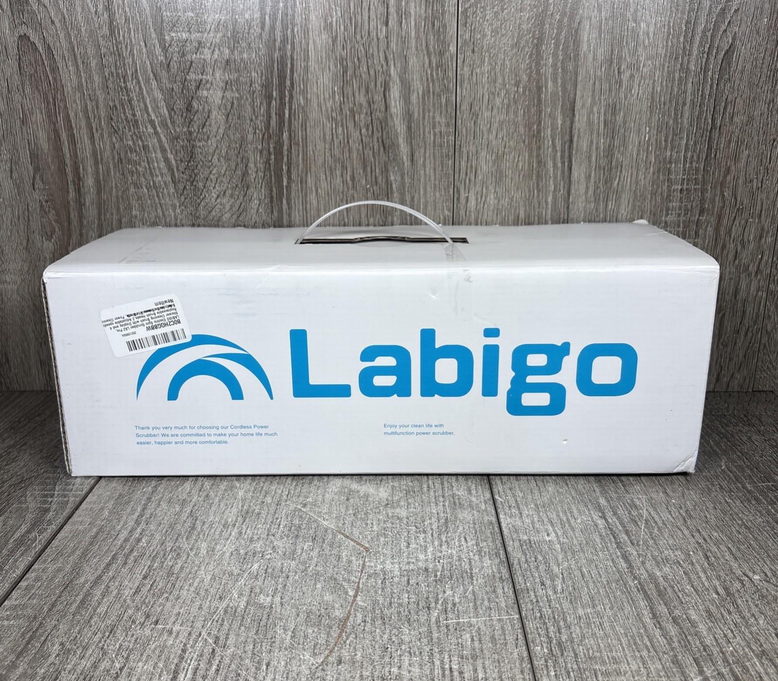 LABIGO Electric Spin Scrubber LA2 Pro Shower Cleaning Brush – – Scratch & Dent