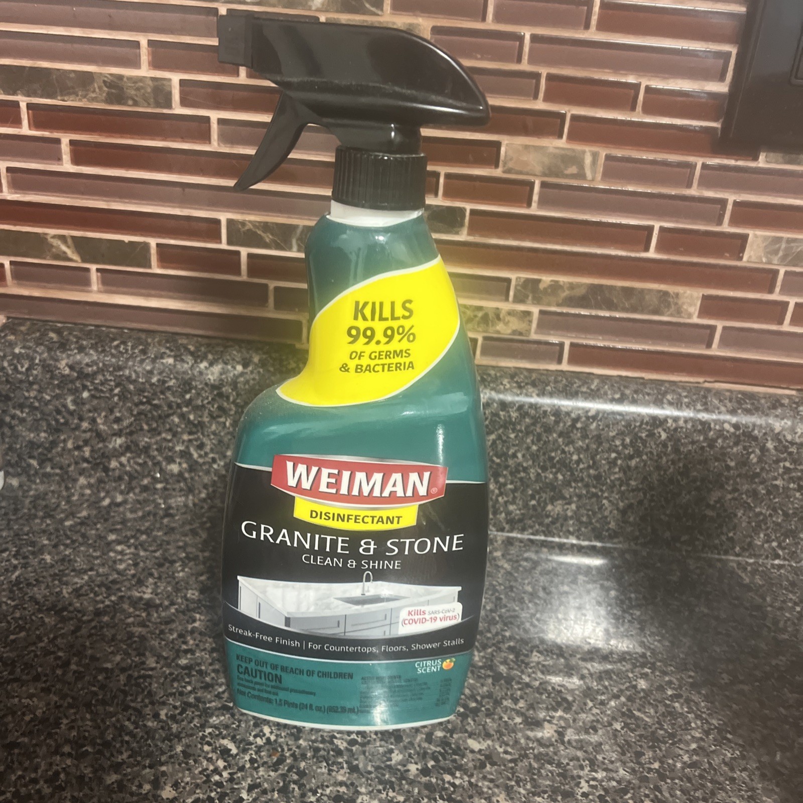 weiman granite cleaner