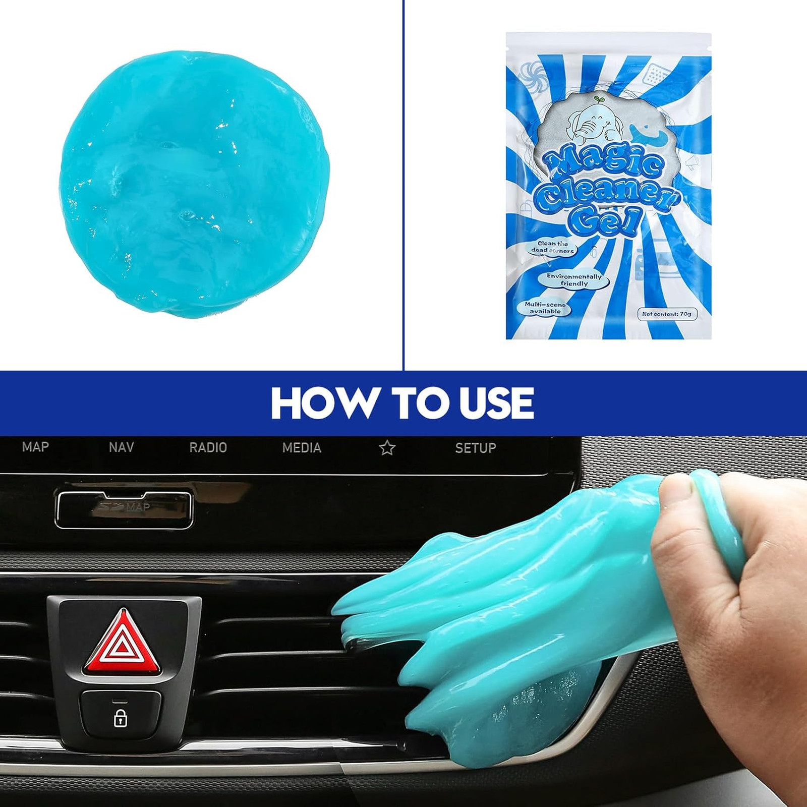 Car Detailing Brush Set with Drilling Brushes, Polishing and Cleaning Kit for