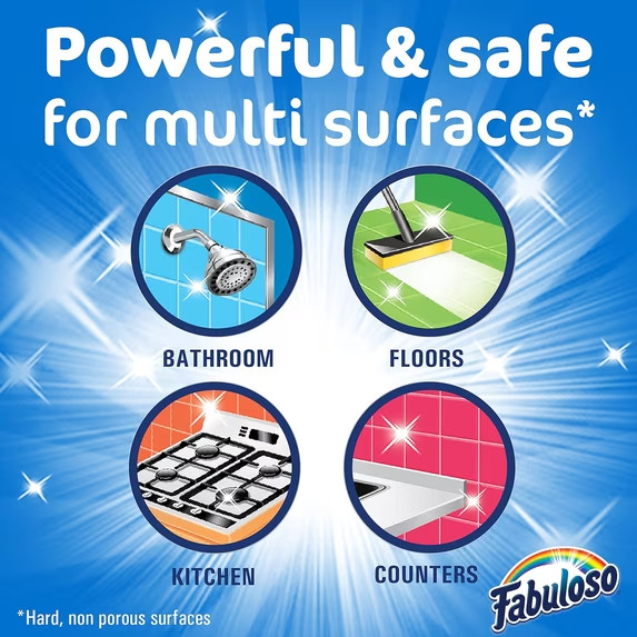 Fabuloso 2X Concentrat Multi-Surface All-Purpose Cleaner | Lavender 128 fl oz