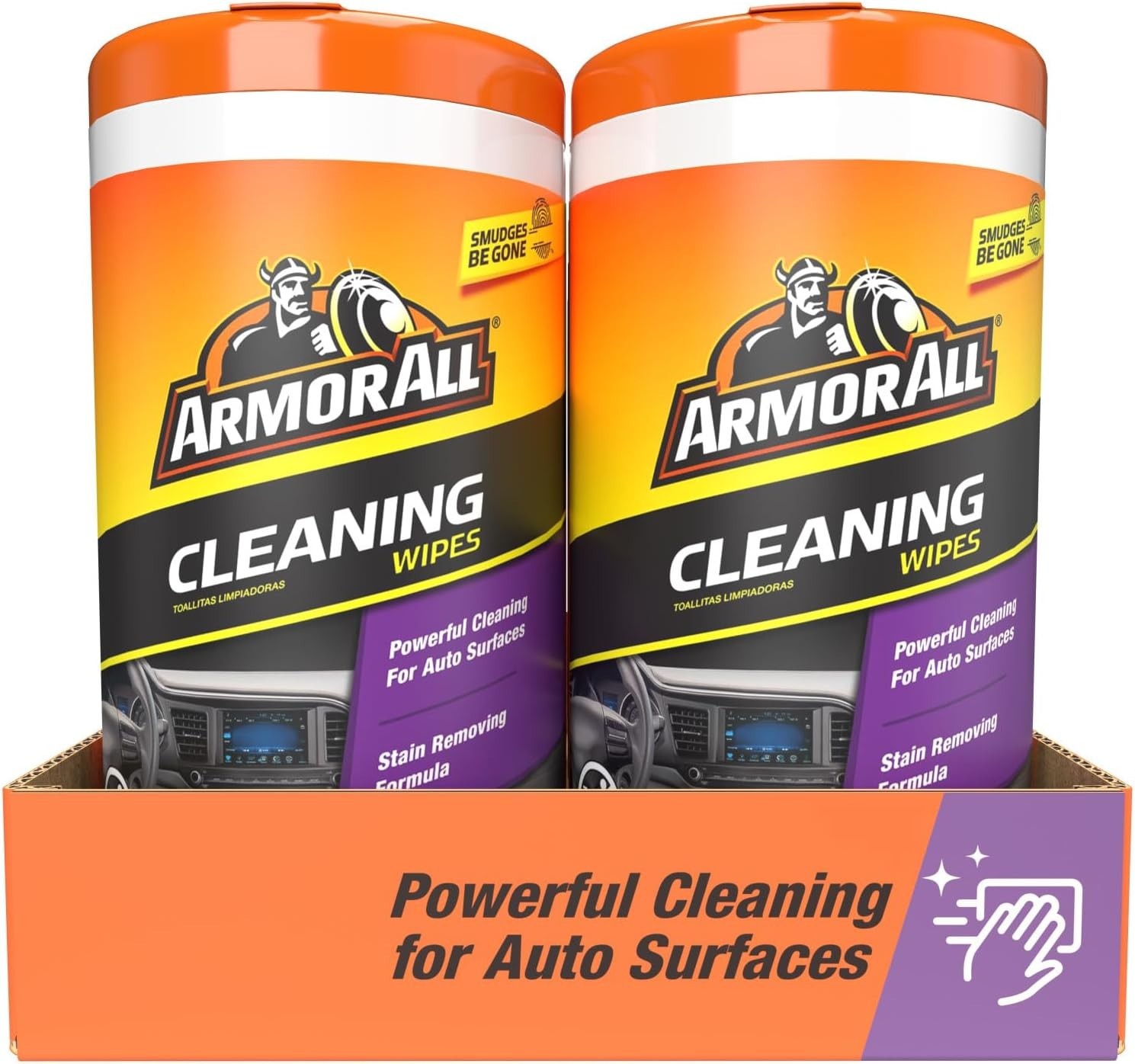 50 Count Natural Car Cleaning Wipes – Safe for Interior & Exterior Surfaces