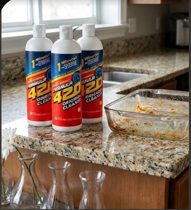 Formula 420 Original Glass Cleaner 12oz Bottle 3 Pack Instant Pyrex Ceramic A1