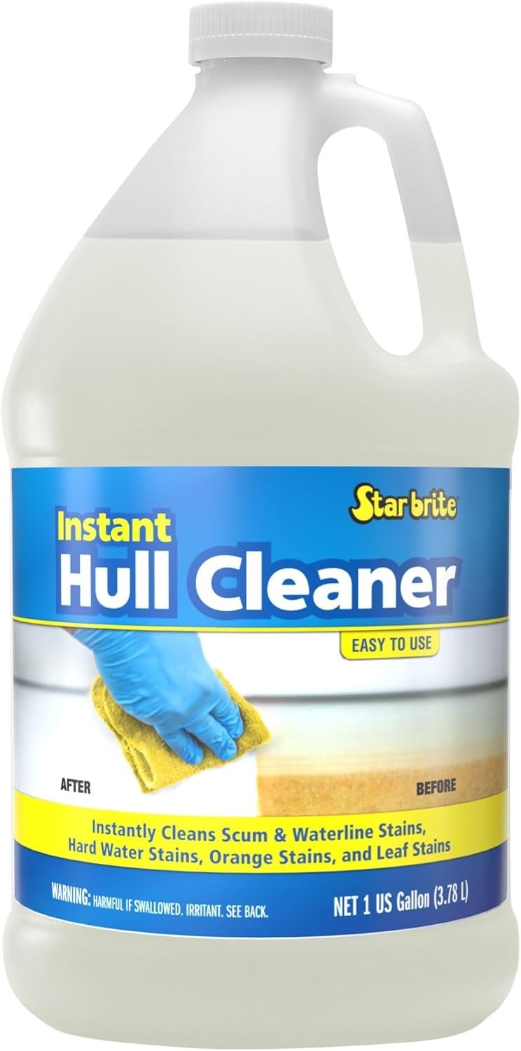 Instant Hull Cleaner – Easily Remove Stains, Scum Lines & Grime for Boat Hull…