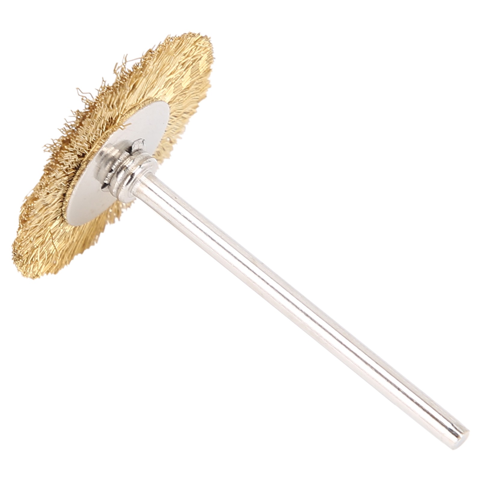 T Shaped Nail Drill Bit Cleaning Brush Brass Wire Grinding Head Cleaner Brush