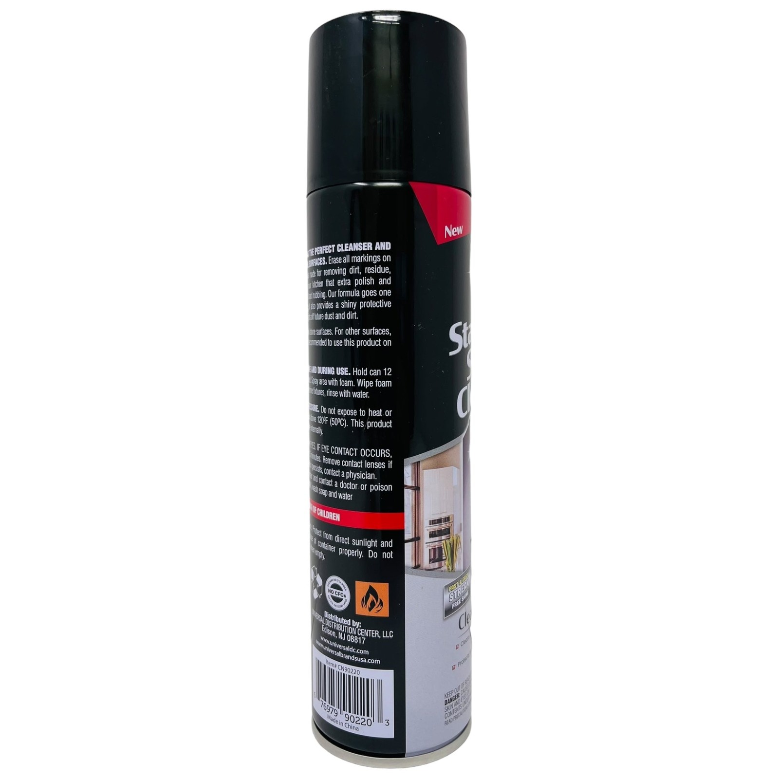 Stainless Steel Cleaner & Polish – Streak Free Shine!, 10oz. (Pack of 2)