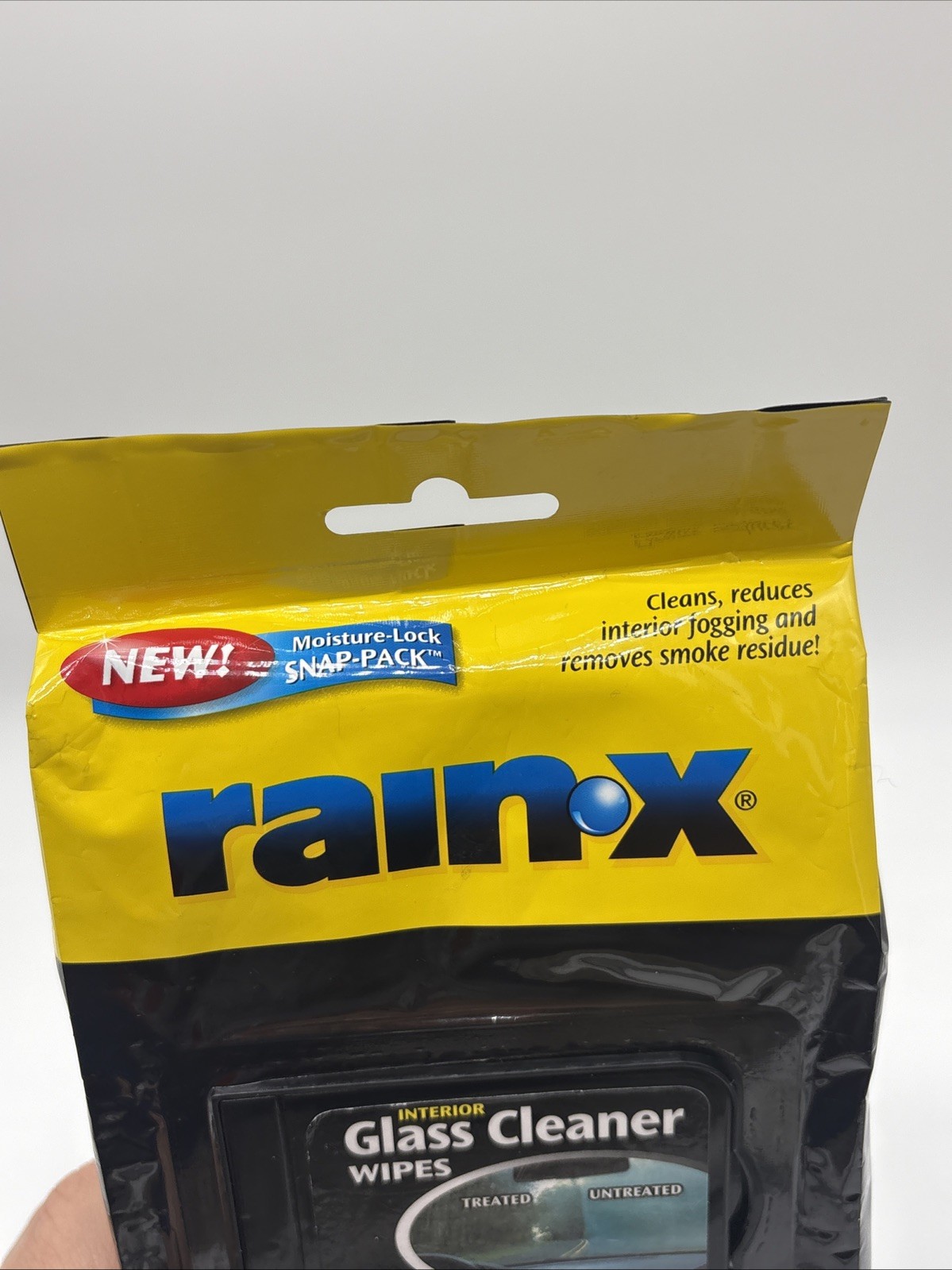 Rain-X Interior Glass Cleaner Wipes With Anti-Fog 25 Wipes New Sealed HTF