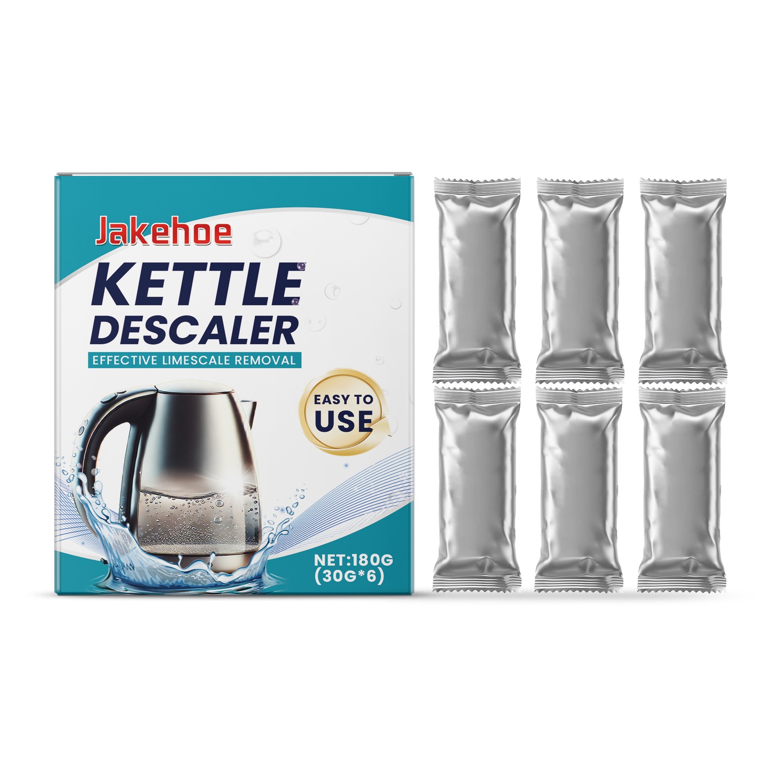 Household Electric Kettle Descaler Powder for Limescale Removal and Brightening