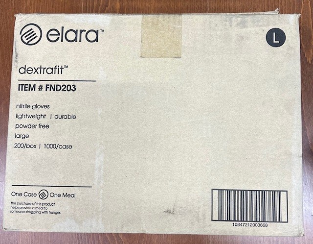 Elara FL204 Natrufit Powder Free Phthalate Free PVC Free BPA LARGE-5 PACKS 1000