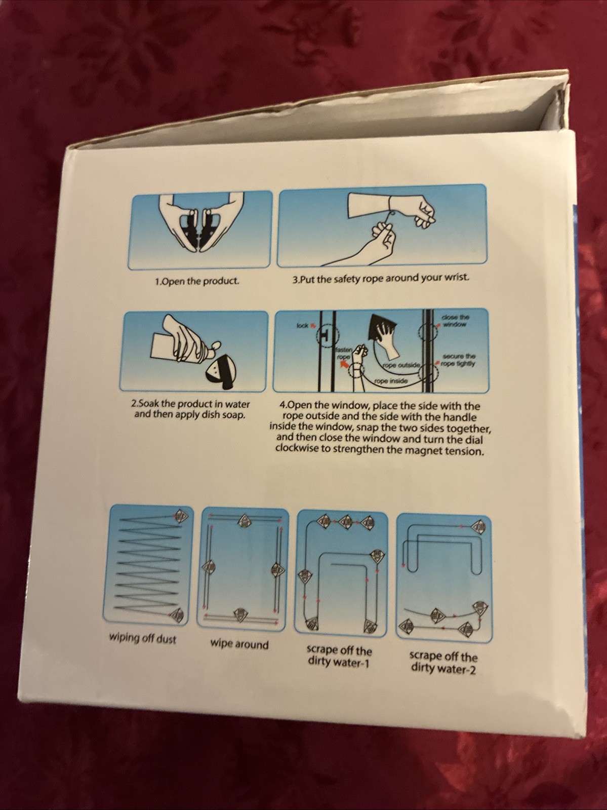 nib double-sided window cleaner