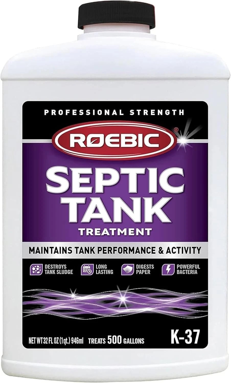 Eco-Friendly Septic Tank Treatment – 32 Fl Oz for Clog Prevention & Odor Control