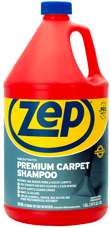 ZEP Premium Carpet Shampoo Concentrate Makes 25 Gallon – 1 Gallon