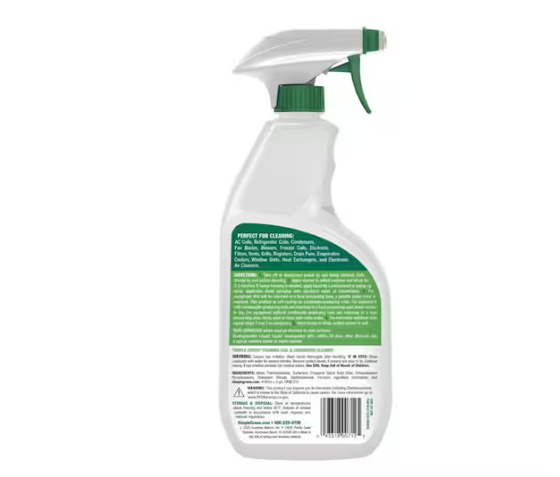 Foaming Coil Cleaner – 32 Fl Oz