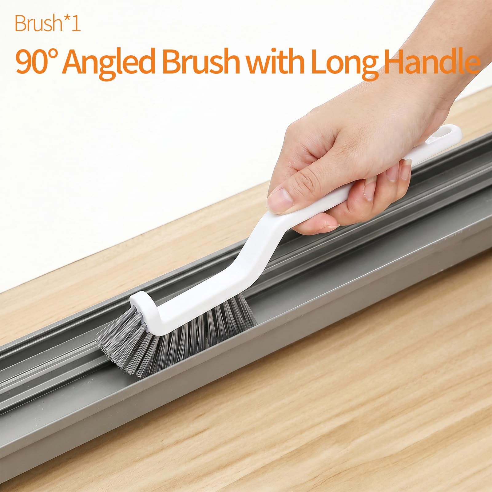 11PCS Window Track Cleaning Tools – Deep Clean Groove Gap Cleaning Brush Kit …