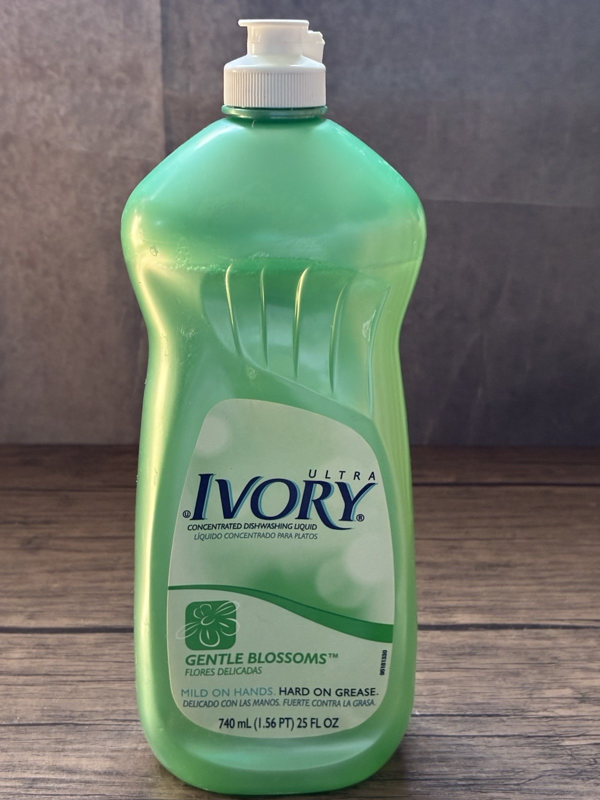 Vtg Ultra Ivory Gentle Blossoms Concentrated Dish Liquid 25oz