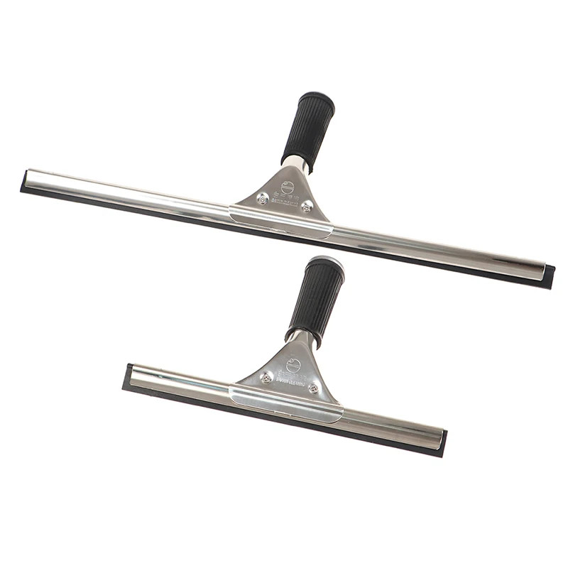 Glass Wiper Bathroom Mirror Cleaner Silicone Blade Car Shower Window Squeegee
