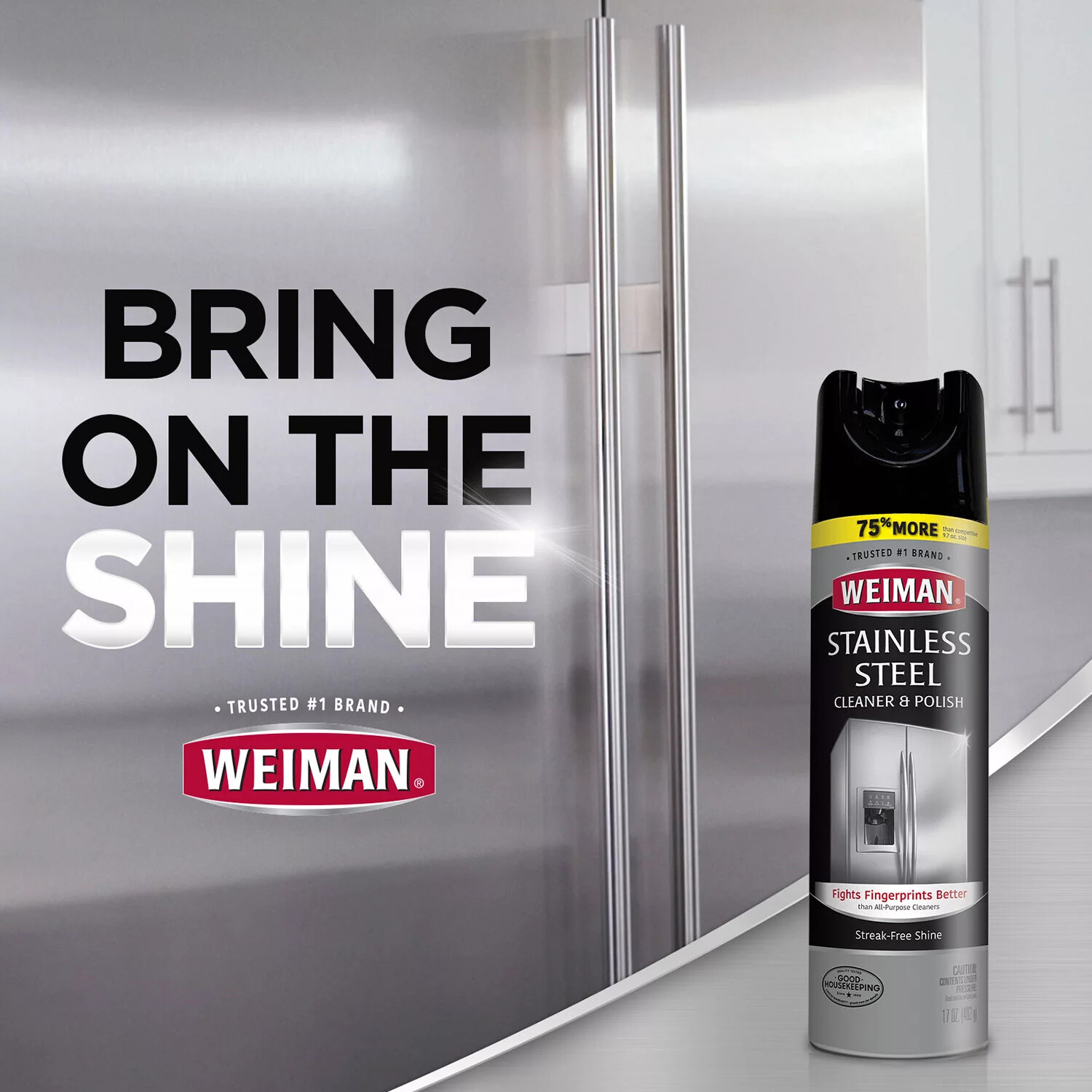 Weiman Stainless Steel Cleaner & Polish (17oz.,3pk.)