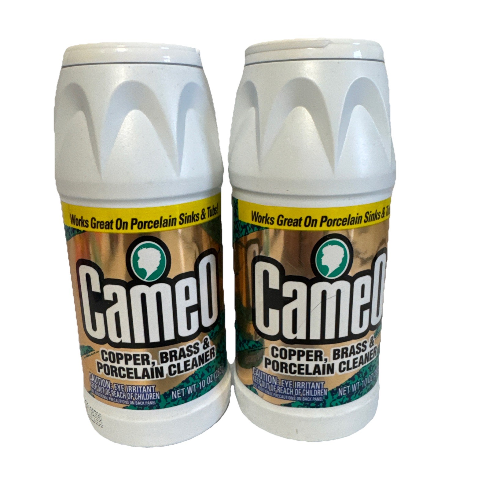2x CAMEO Copper Brass Porcelain cleaner POWDER 10 oz ORIGINAL FORMULA