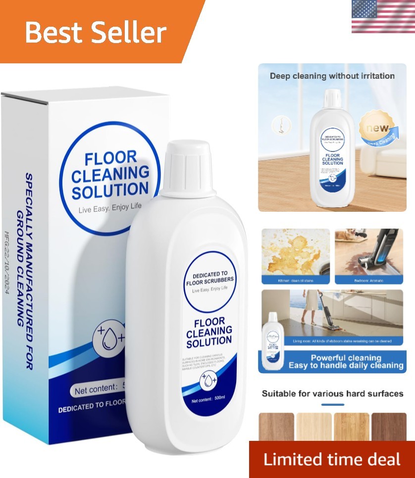 Floor Cleaning Solution Compatible With Tineco, Deep Cleans for Multiple Hard…