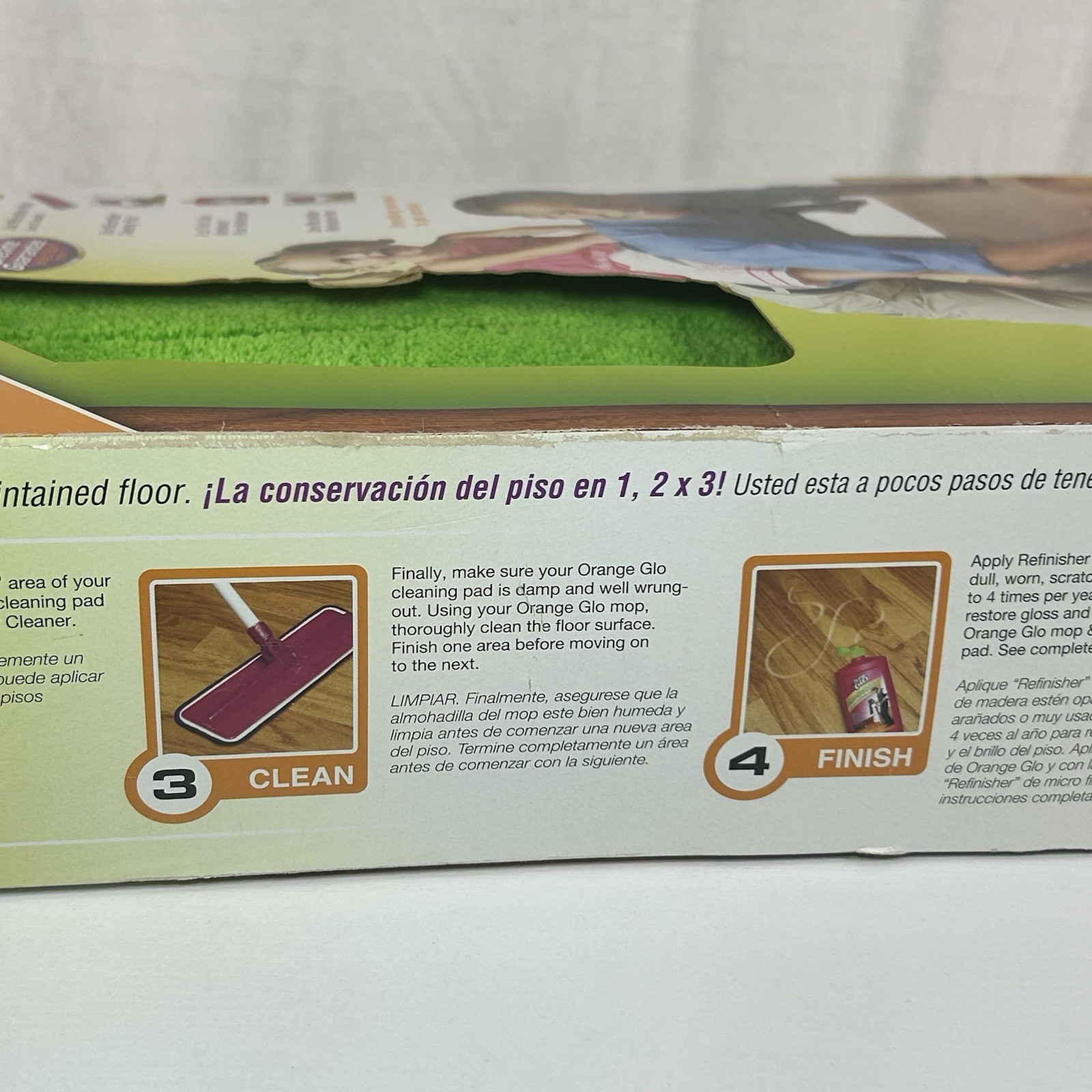 Orange Glo Hardwood Allura Floor Care System 2004 New