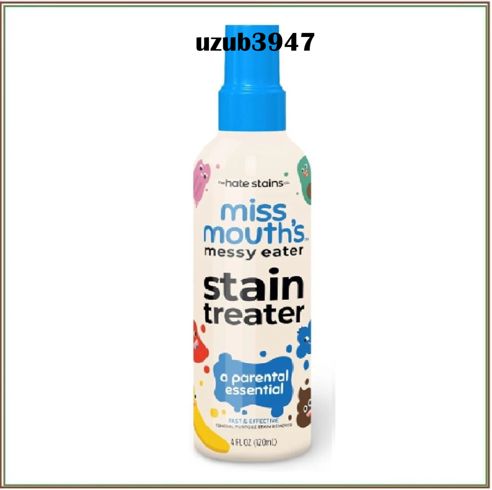 Miss Mouth’s Messy Eater Stain Treater Spray – 4oz Stain Remover – Newborn & …