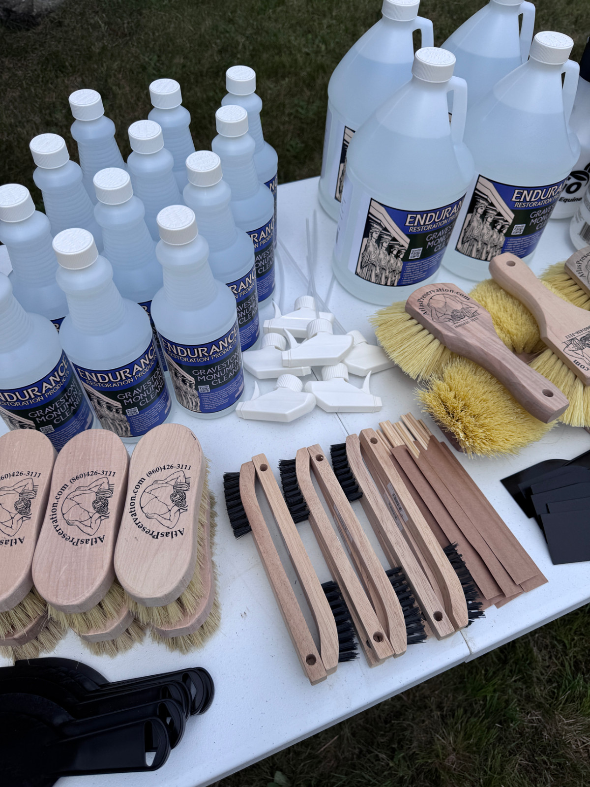 Endurance Restoration – Gravestone & Monument Cleaning – Event Set