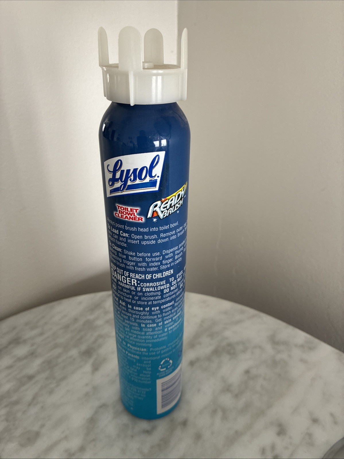 Lysol Ready Brush Toilet Bowl Cleaner Refill Canister 7 oz – New