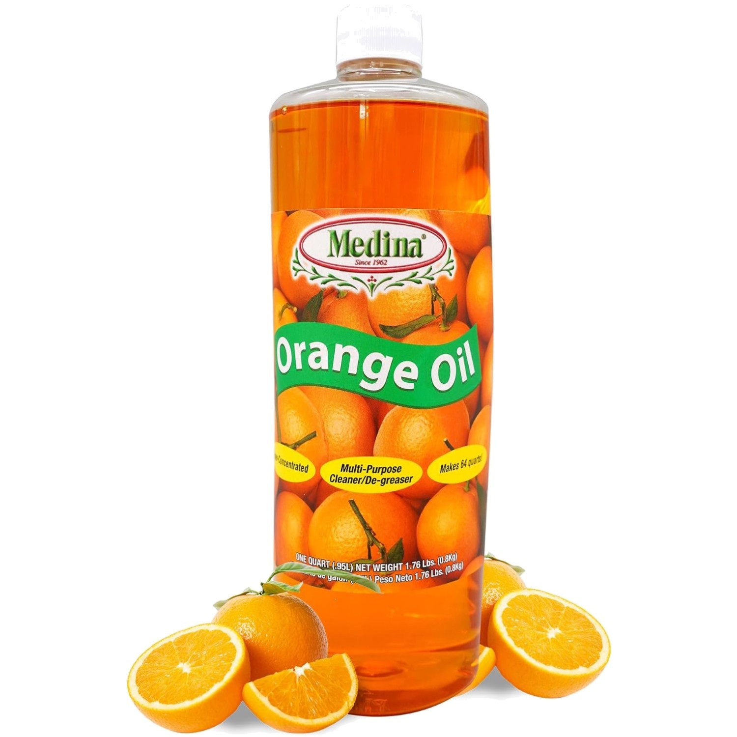 Refreshing Orange Oil Degreaser – 32oz Concentrate