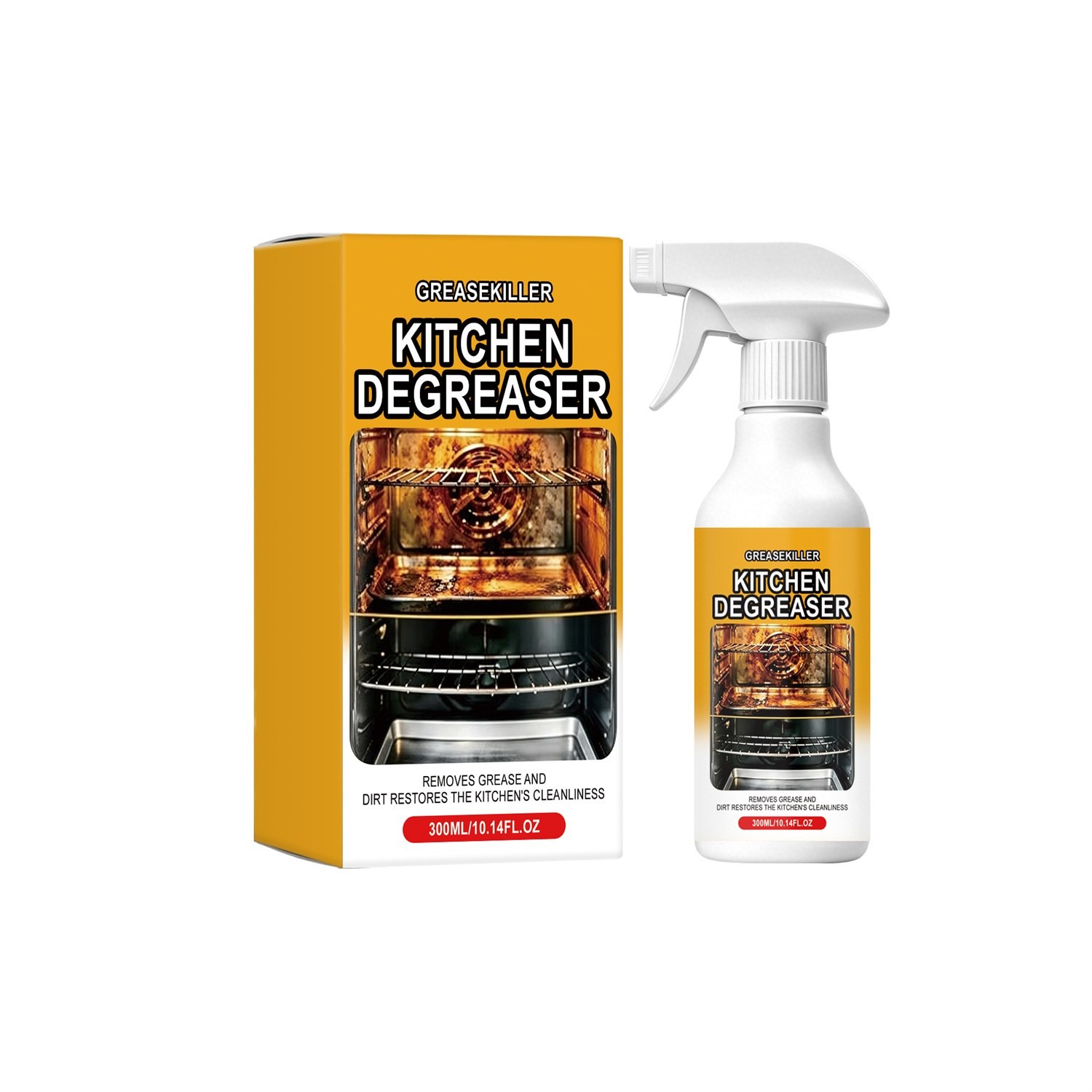 Unbranded Kitchen Degreaser Cleaner Heavy Duty Grease Remover 32oz New
