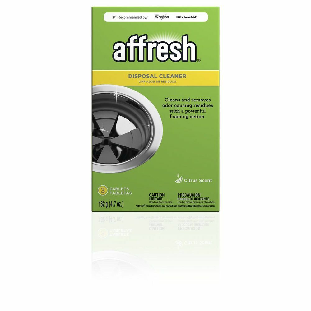 New Genuine OEM Whirlpool Affresh Disposal Cleaner W10509526
