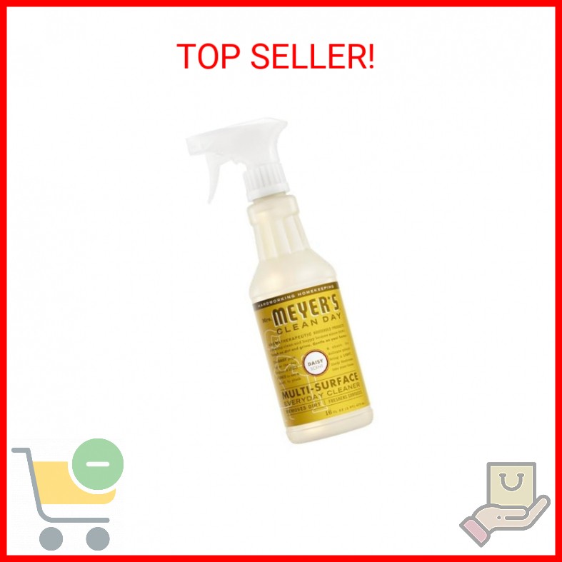MRS. MEYER’S CLEAN DAY Multi-Surface Everyday Cleaner, Daisy Scent, 16 Fl Oz Bot