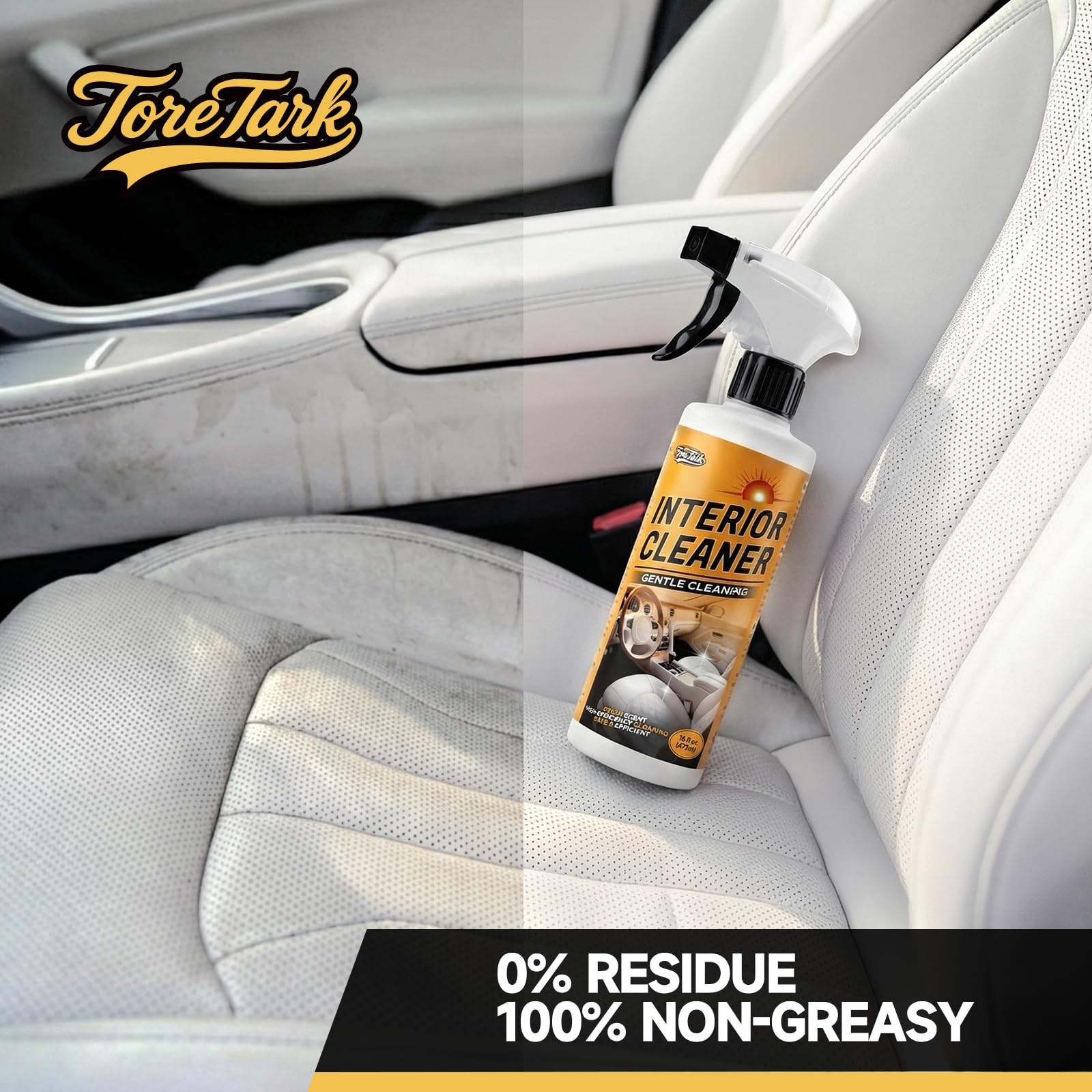 toretark Interior Car Cleaner Kit for Tesla, pH-Neutral Safe for All Surface,…