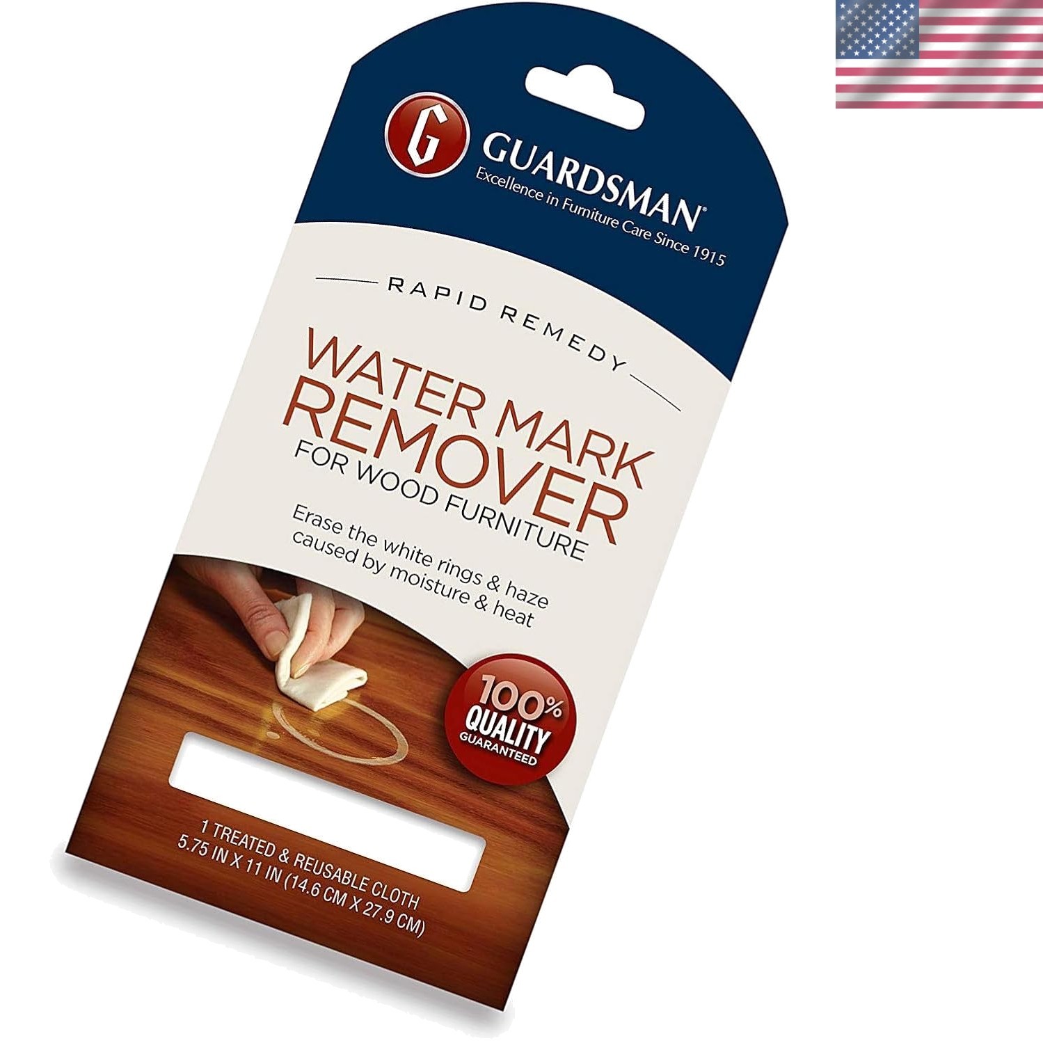 Specialty Wood Stain Remover Cloth – Quick Fix for Surface Scratches & Haze