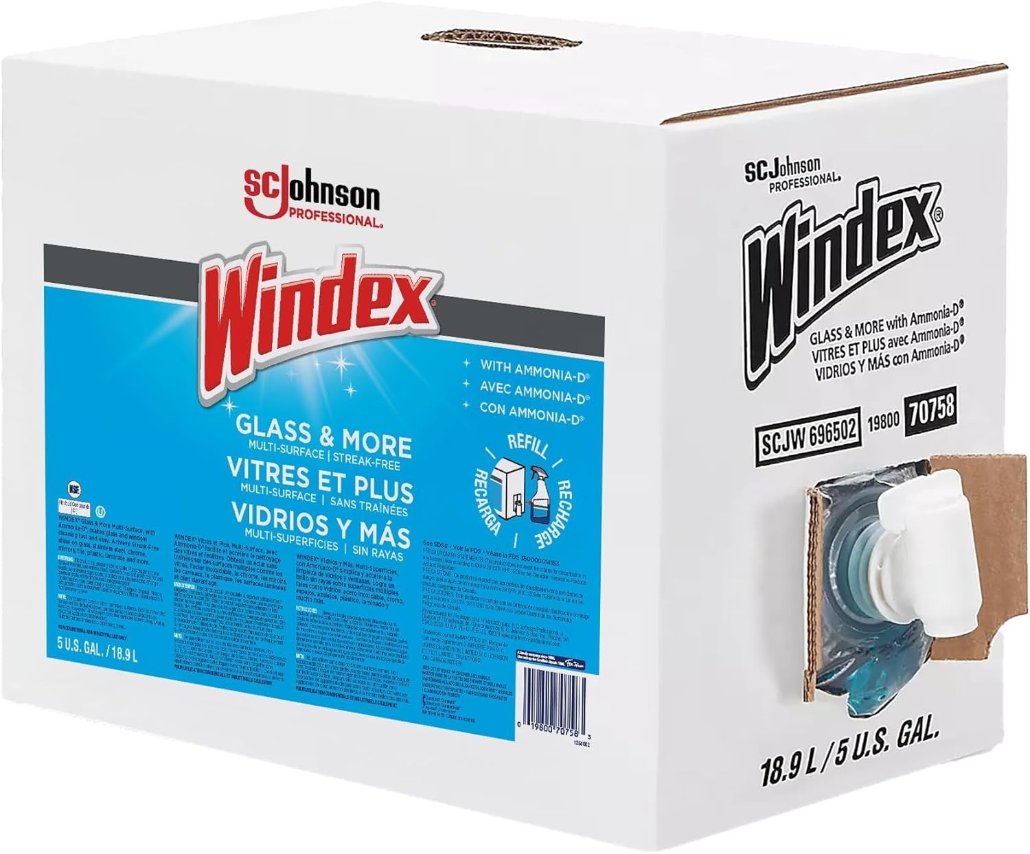 Windex Glass Cleaner with Ammonia-D Floral 640 oz. 629927