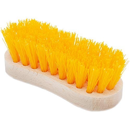 Scrub Brush Stiff Hard Bristles Heavy Duty Wooden Hand Brush Indoor Outdoor