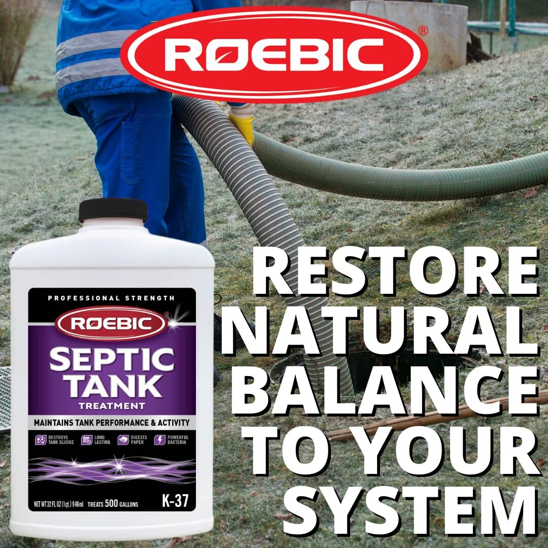 K-37-Q Septic Tank Treatment, 32 Fl Oz