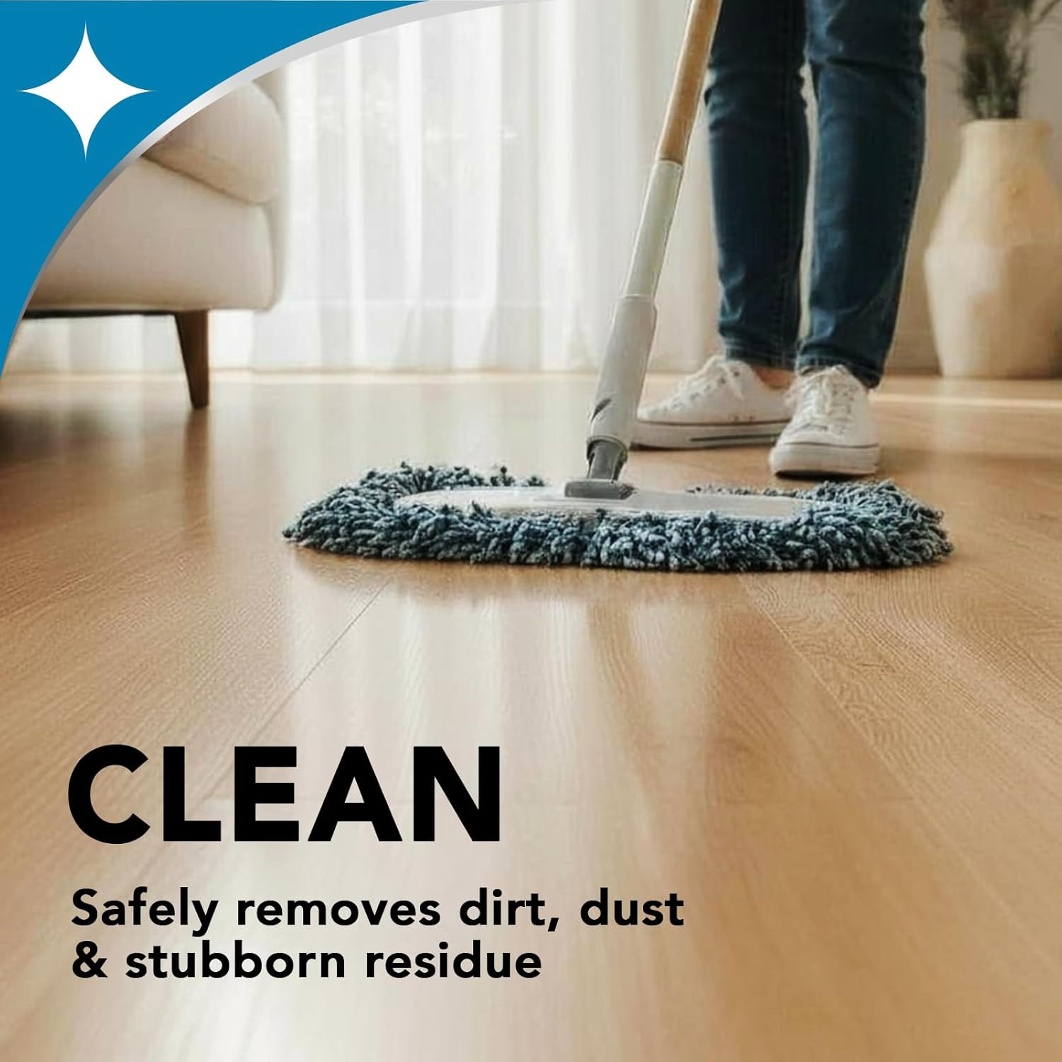 Weiman Hardwood Floor Cleaner and Polish Restorer Combo – 2 Pack – High-Traffic