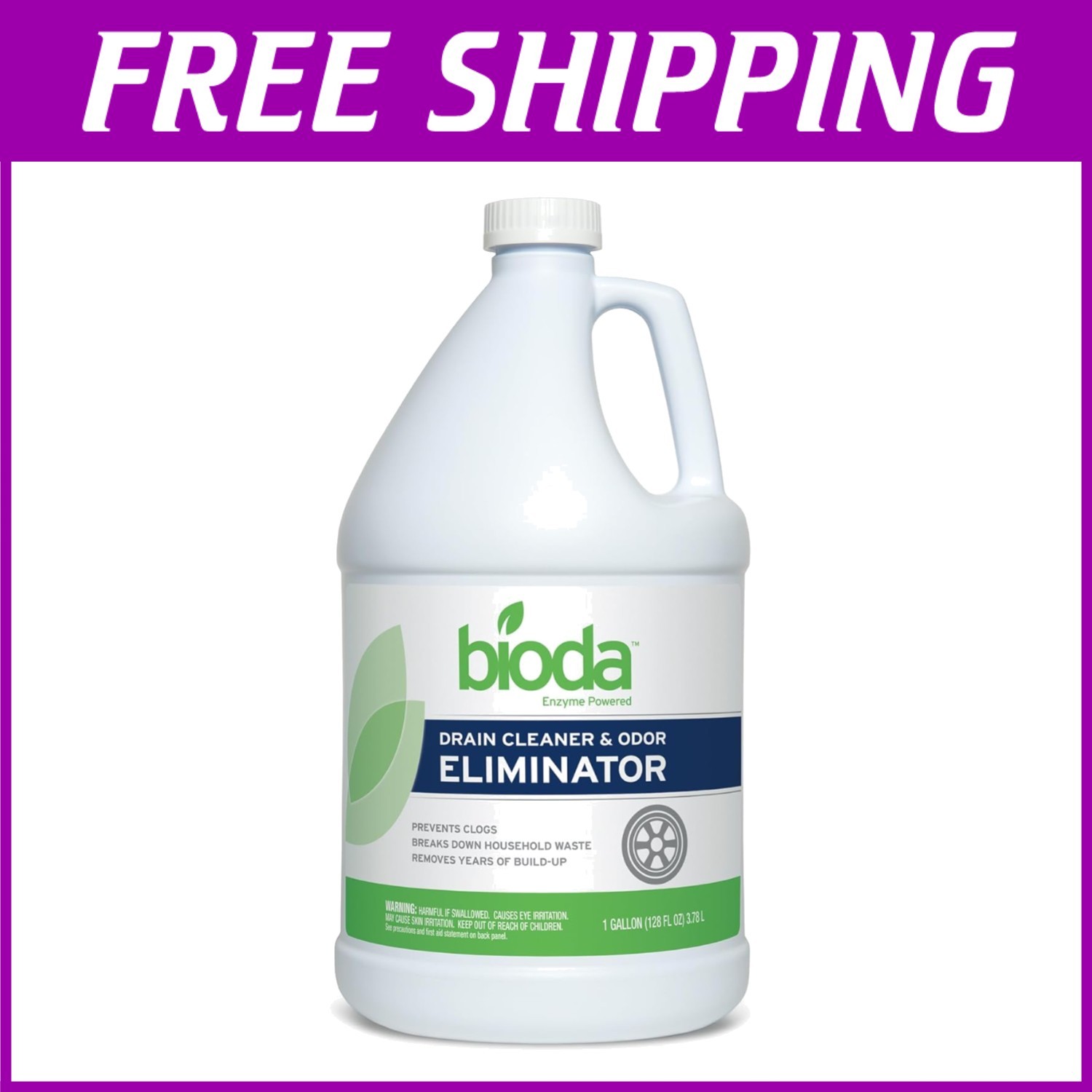 Enzyme Drain Cleaner – Septic Safe Odor Eliminator