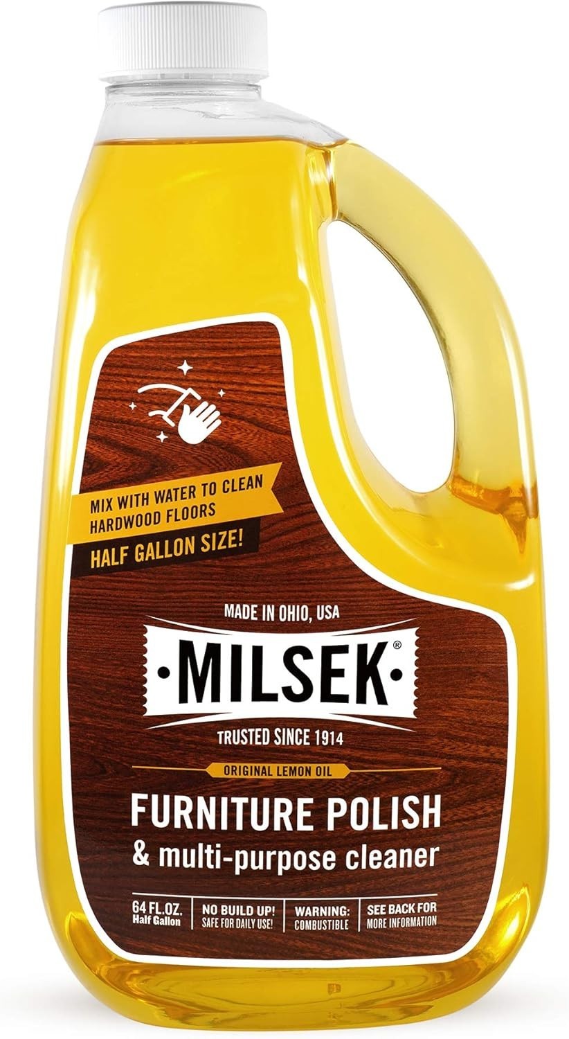 Lemon Oil Furniture Polish & Wood Cleaner – 64 oz