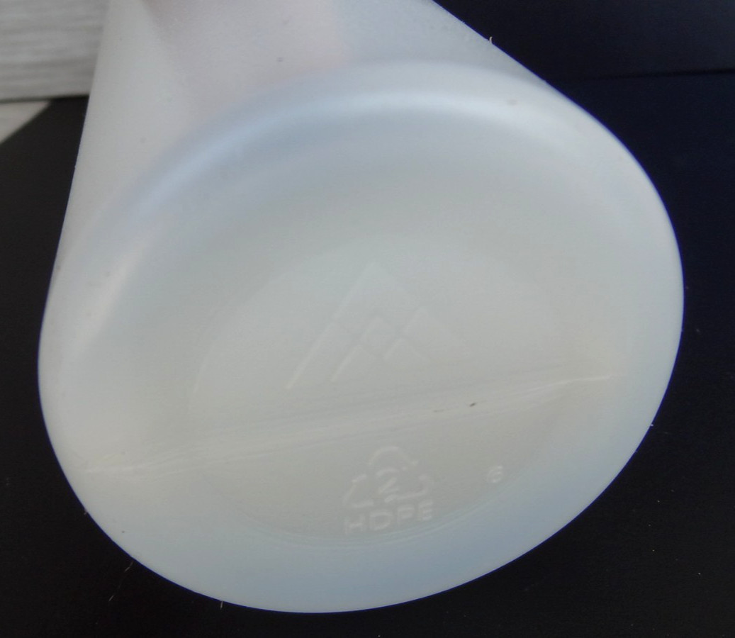 32 oz White HDPE Plastic Cylinder Round Bottle 28-410 Neck Finish ~ Pack of 10