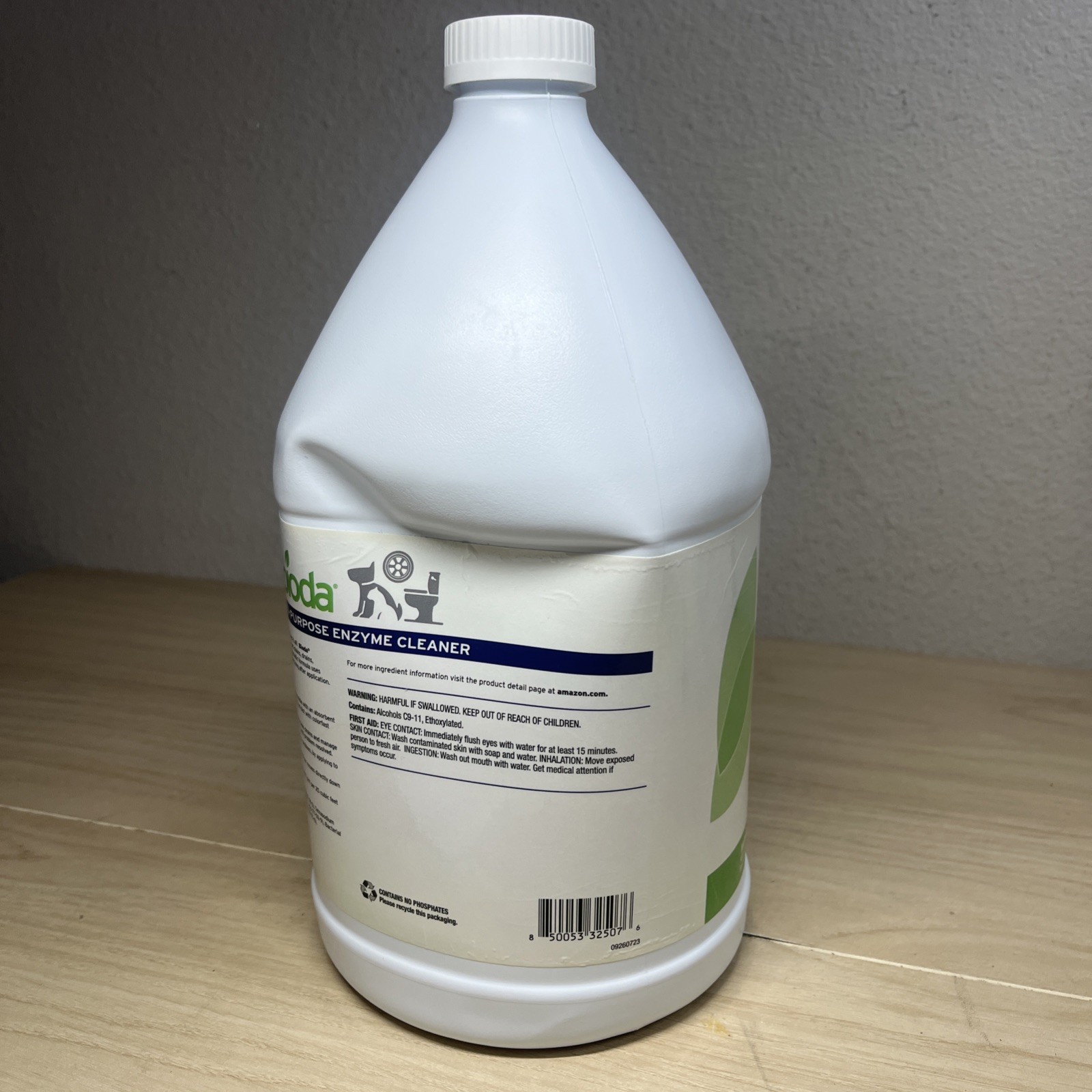 Probiotic Enzyme Cleaner & Deodorizer for Trash, Pet Stains, Drains, Floors – 1