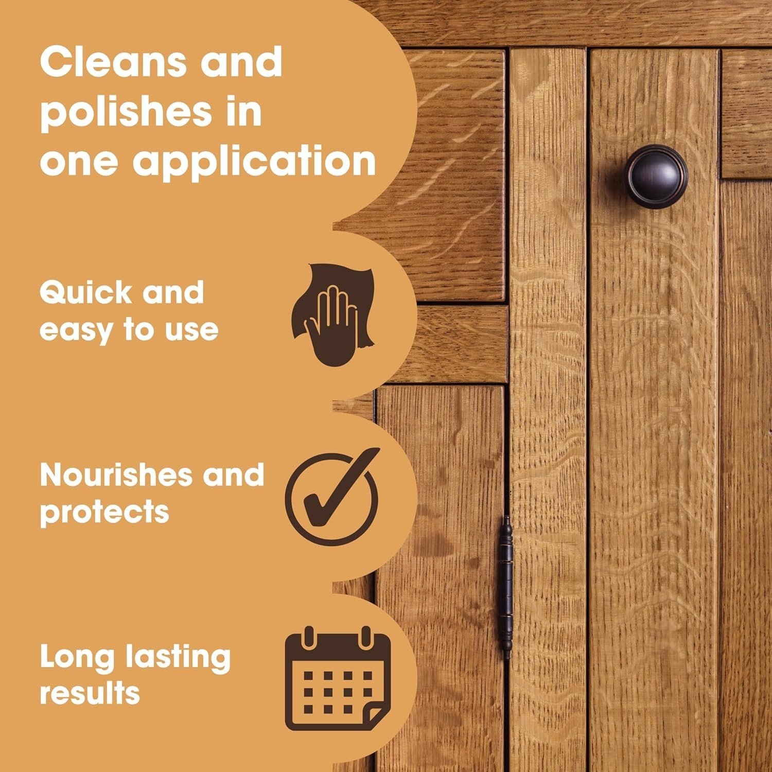 Furniture Care with Natural Beeswax Polish 6.8oz | Revive & Waterproof All Woods