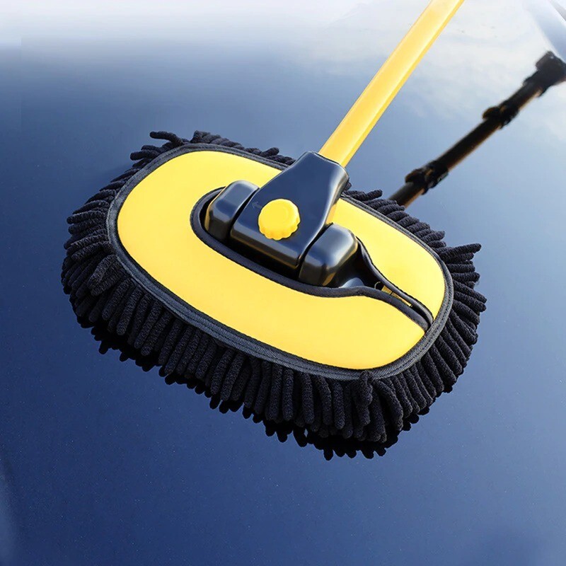 2022 New Car Cleaning Brush Car Wash Brush Telescoping Long Handle Cleaning Mop.