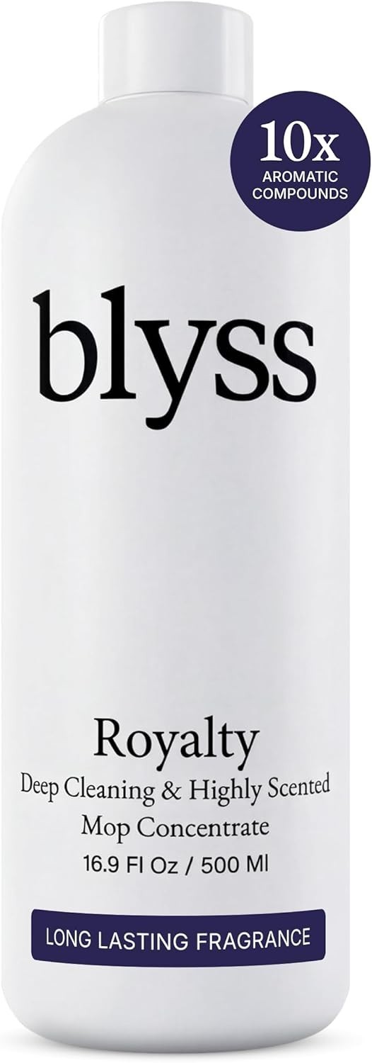 Blyss Royalty Mop Soap Floor Cleaner Luxury Fragrance Multi Surface Safe