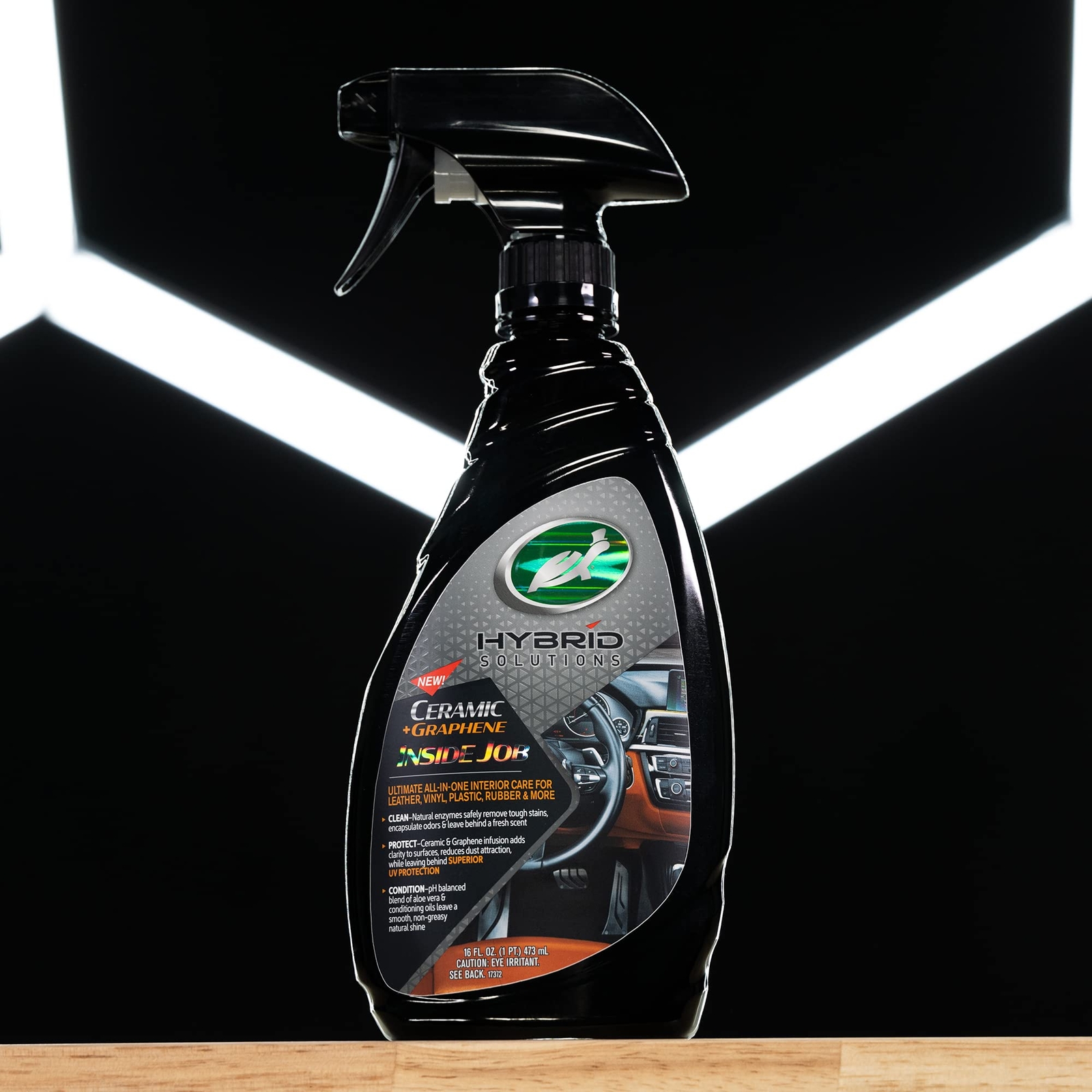 Turtle Wax 53787 Hybrid Solutions Ceramic Graphene Inside Job Interior Car