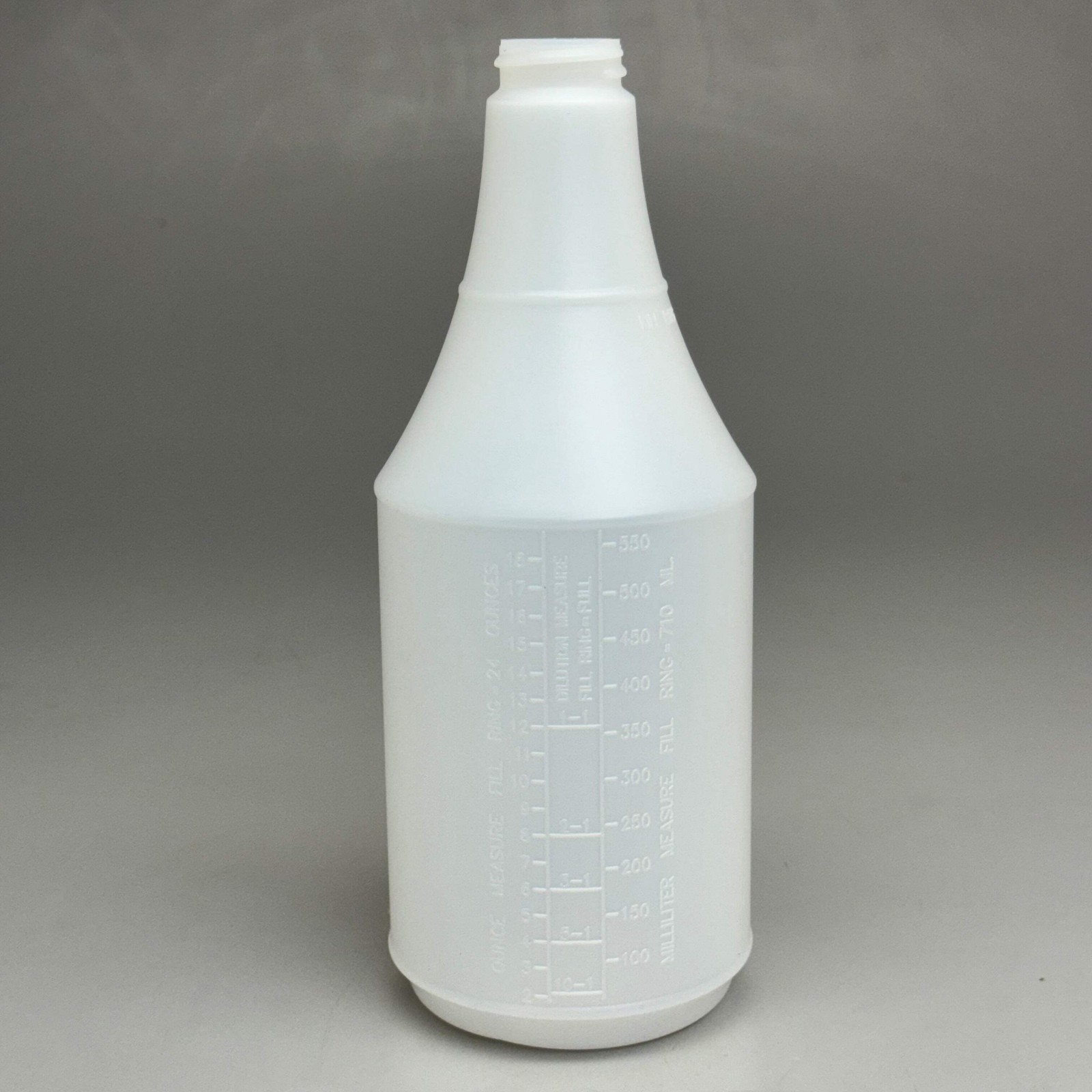 24PK Plastic Spray Bottle 24oz 8.25″ White