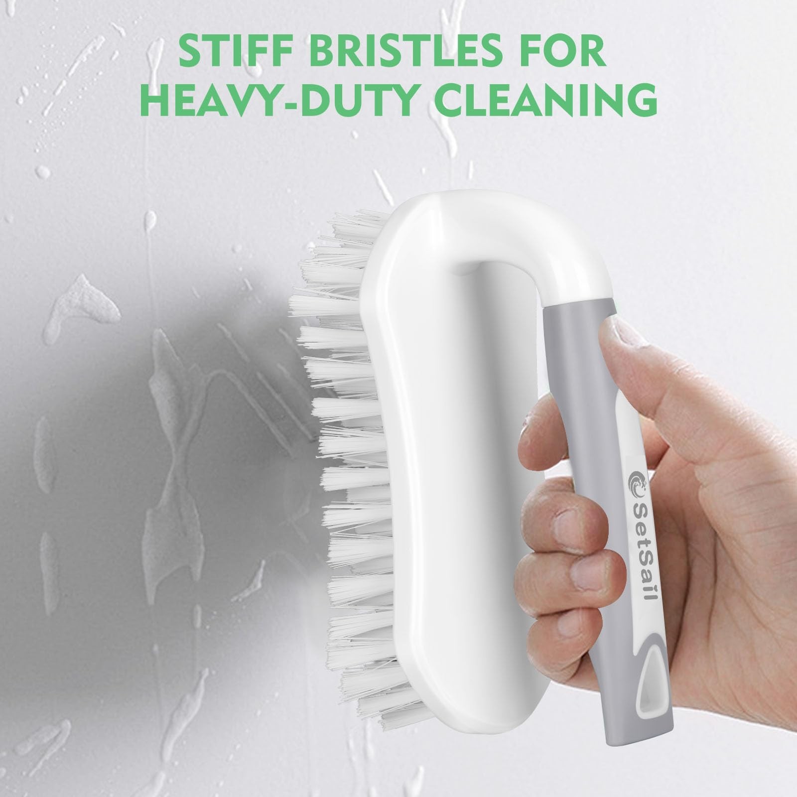Scrub Brush, Scrubbing Cleaning Brushes, Heavy Duty Brushes Blue